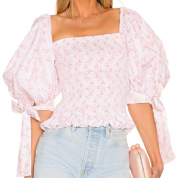 Caroline Constas Tops - Caroline Constas‎ Nora Blouse - Small